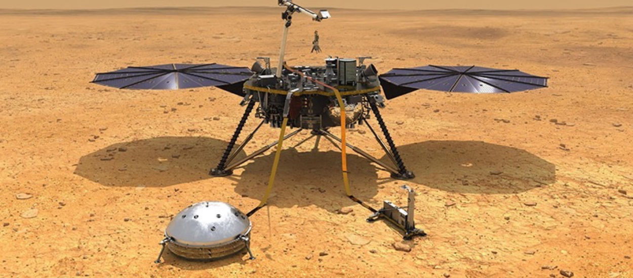 Mars InSight donosi, że ta planeta trzęsie się inaczej niż Ziemia