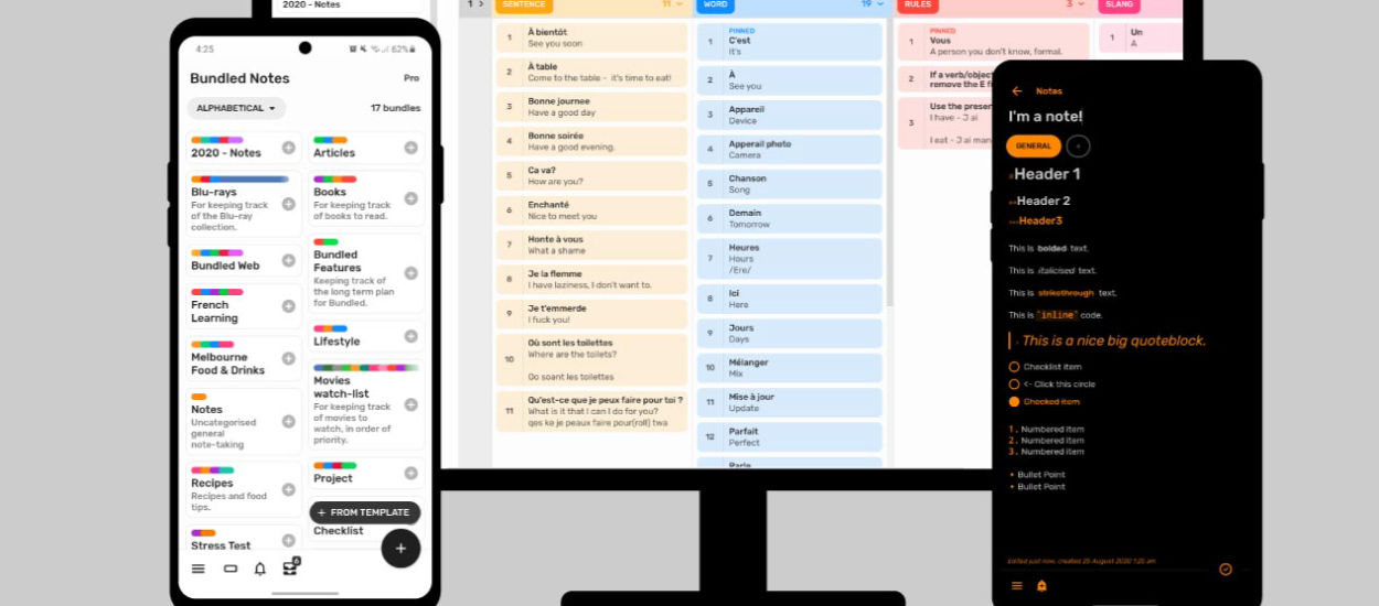 Lubicie proste, ale skuteczne notatki? Zamiast Google Keep sprawdźcie Bundled Notes