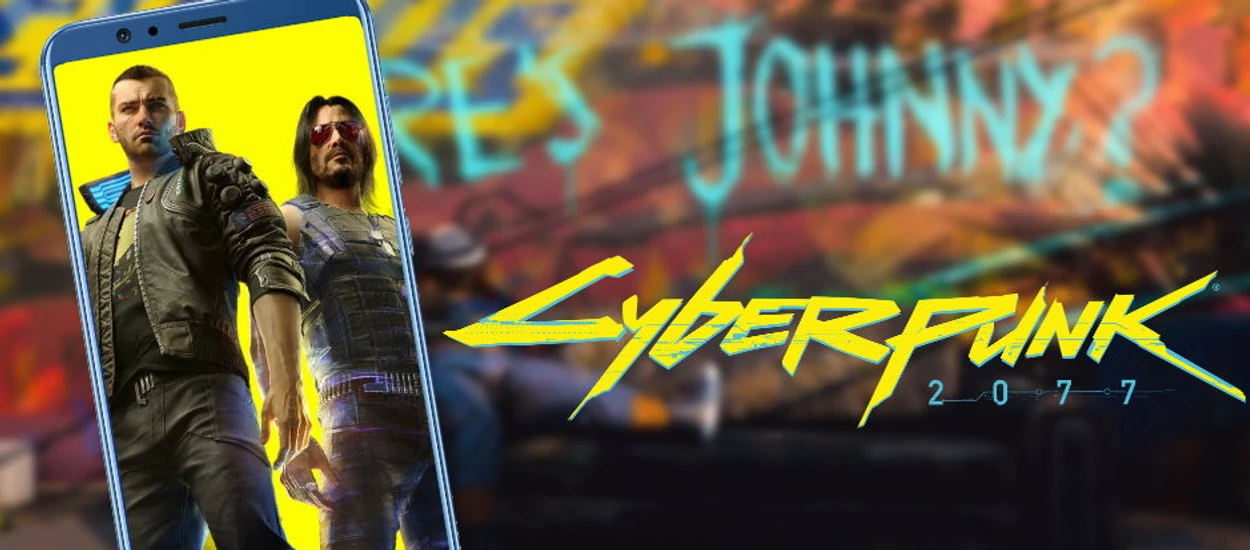 Jest już Cyberpunk 2077 na smartfony. Jak w niego "zagracie", stracicie wszystkie swoje dane