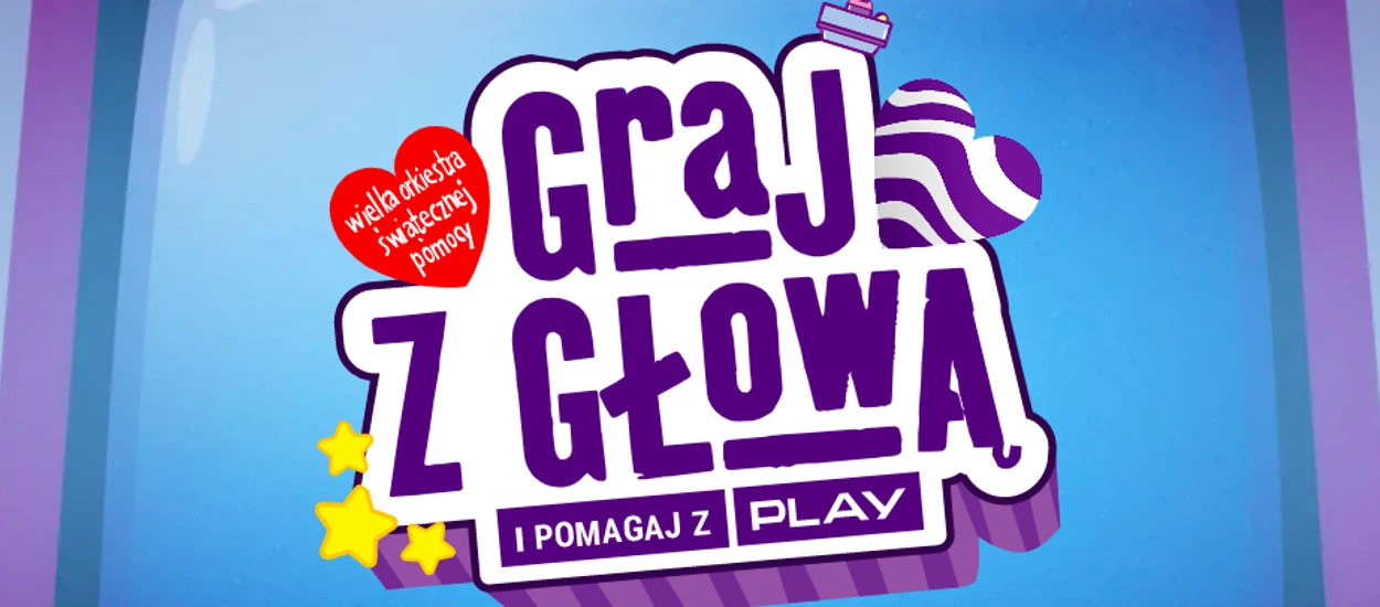 Graj z głową i pomagaj. Play za każde doładowanie i opłacenie faktury w aplikacji Play24 przekaże pieniądze na WOŚP