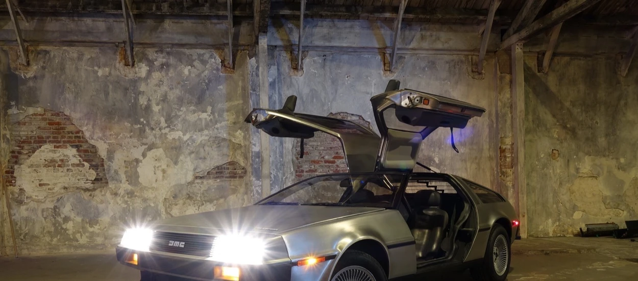 Cyberpunk zamiast Powrotu do przyszłości. Oto nowy DeLorean