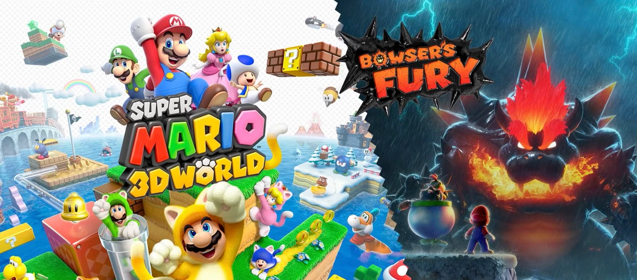 Super Mario 3D World + Bowser's Fury - dwie inne, dwie wspaniałe platformówki w jednym pakiecie