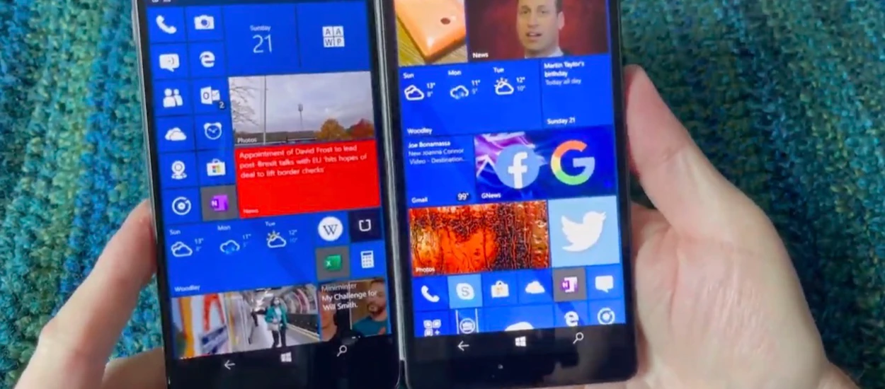 Dwuekranowy Windows 10 Mobile? Wygląda lepiej niż androidowy potworek z Surface Duo…