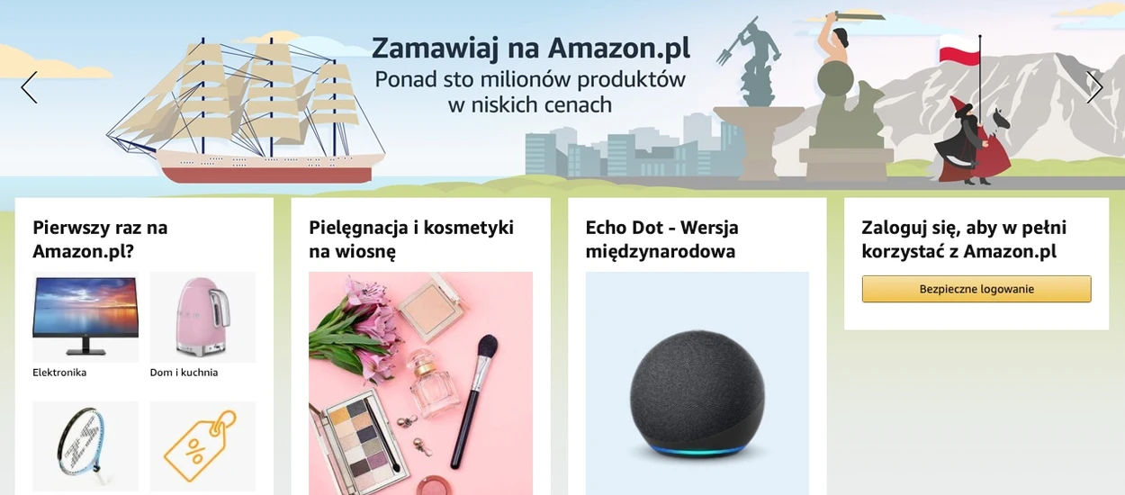 Amazon.pl już dostępny. Ruszyła polska wersja sklepu - a co w niej?