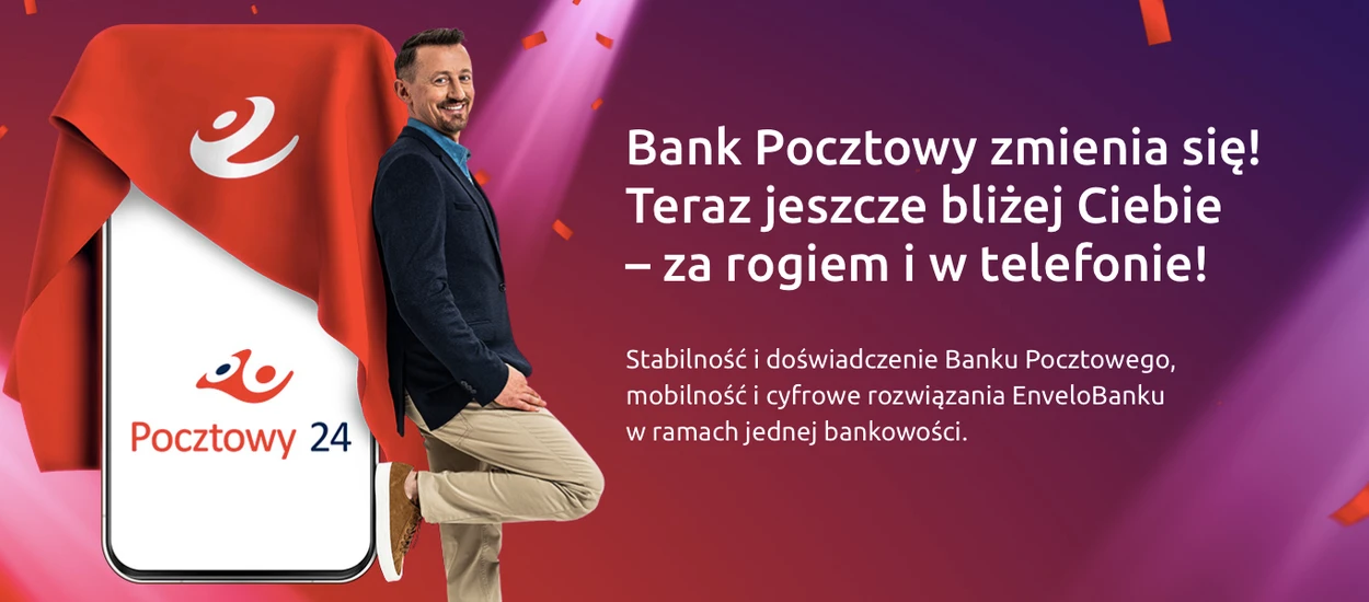 To już koniec EnveloBanku. Poczta Polska wraca do korzeni Banku Pocztowego