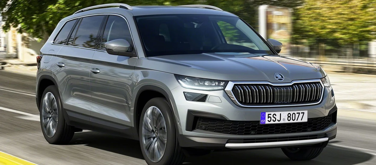 Skoda Kodiaq po liftingu z prawilną wersją RS, a nie dieslem