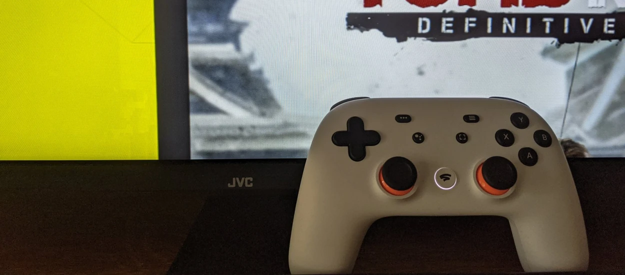 Stadia na JVC Android TV, czyli konsola w telewizorze