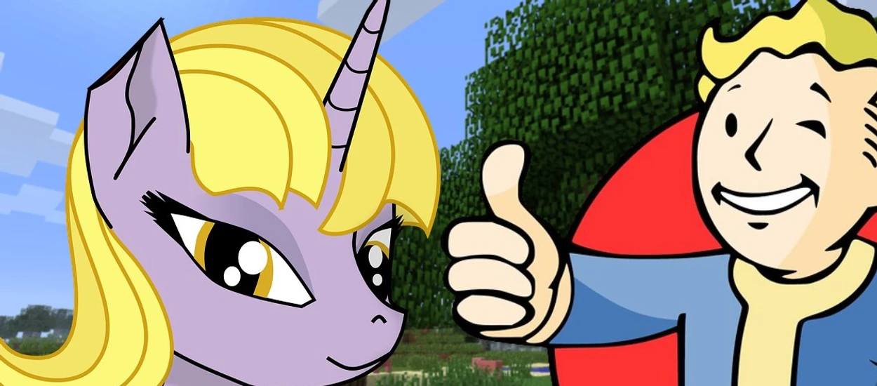 Książka łącząca świat My Little Pony i Fallouta napisana na 55 tysiącach tabliczek w Minecraftcie