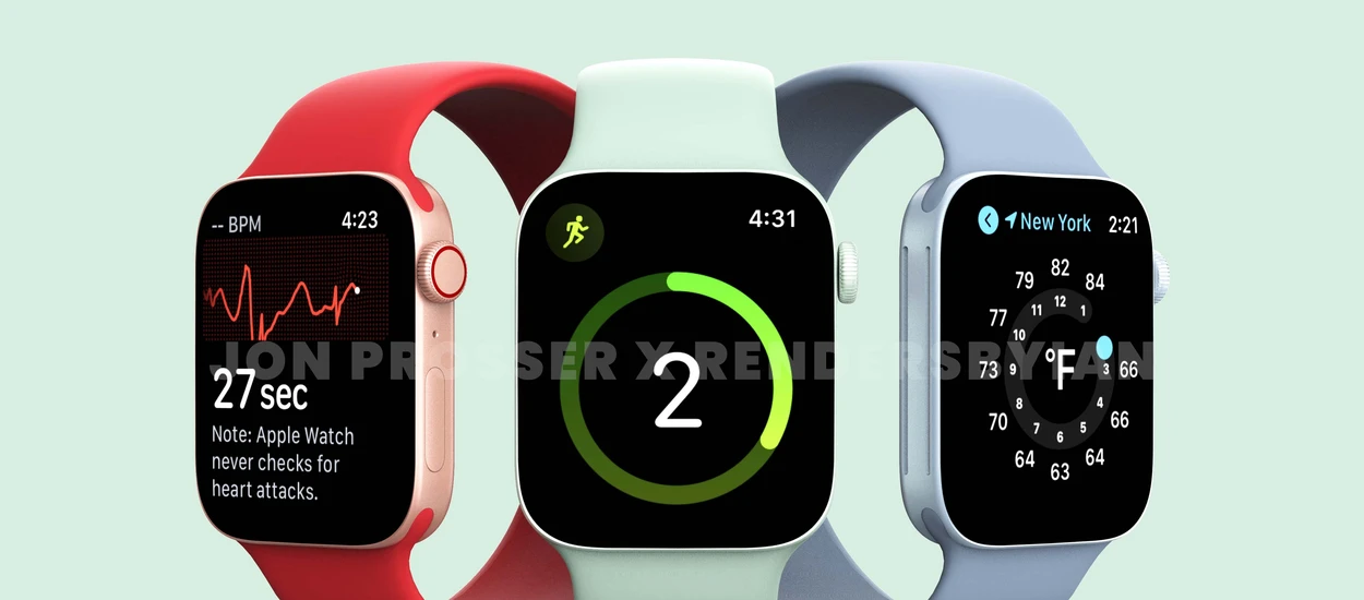 Taki Apple Watch Series 7 od razu wygląda lepiej. Ale rewolucji nie ma