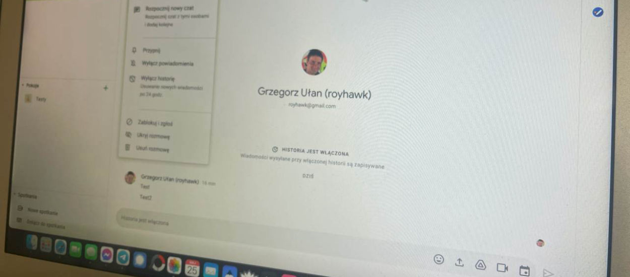 Google Chat to już kompletna usługa do komunikacji. Tego Google jutro nie wyłączy