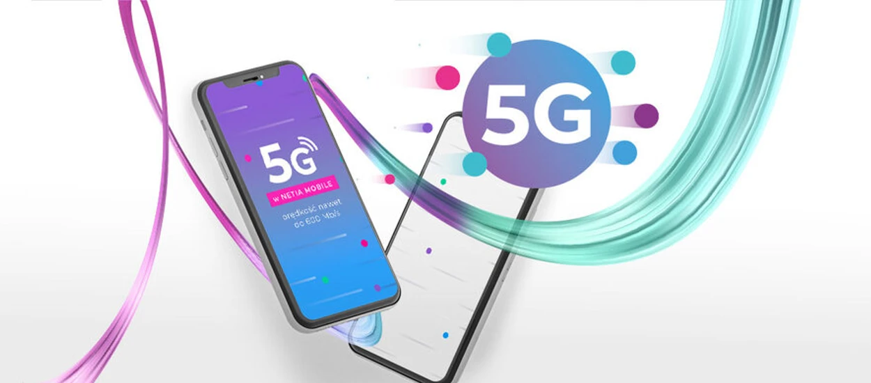 Nowe taryfy Netia Mobile. Dla klientów Netii dostęp do 5G za 35 zł miesięcznie