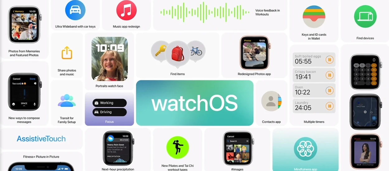 watchOS 8 rozczarowuje. Mniej nowości już chyba nie dało się przygotować