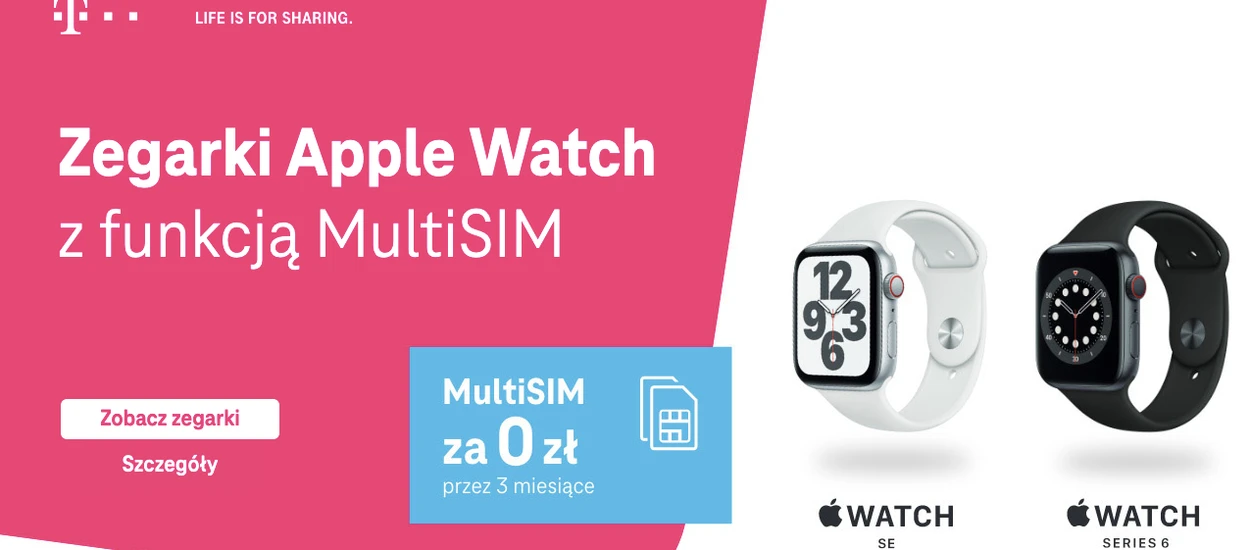 Apple Watch S6 i SE z eSIM „już” dostępne w T-Mobile. Porównujemy ceny z Orange