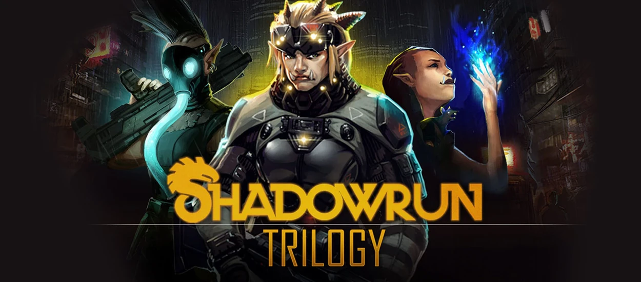 Taktyczna seria gier RPG mieszająca cyberpunk z fantasy. Shadowrun Trilogy za darmo na GOG