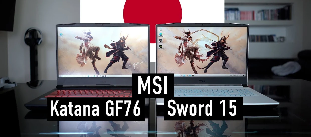 MSI Katana GF76 oraz Sword 15 i najlepsze japońskie produkcje, w które na nich zagrasz