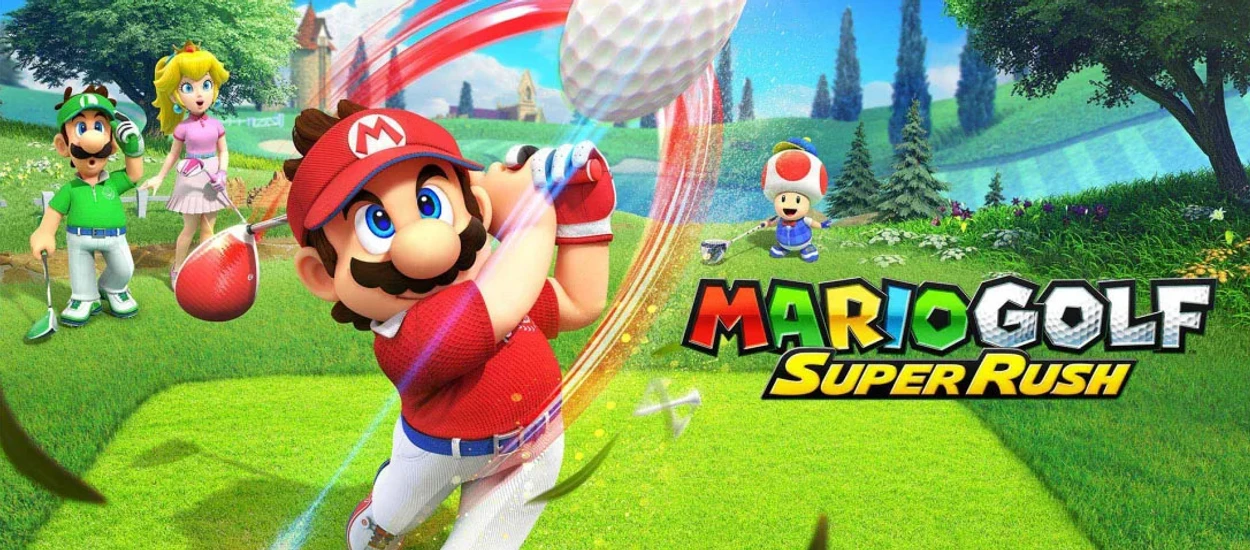 Mario Golf: Super Rush - recenzja. Średnie story, wciągający golf