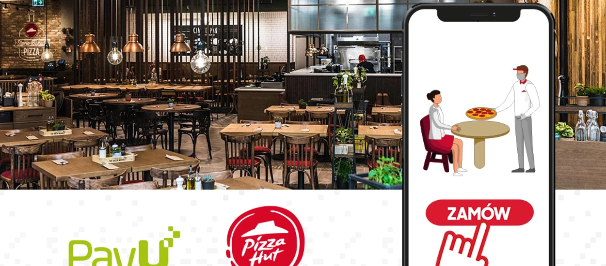 Rewolucja w Pizza Hut - teraz pizzę zamówisz w aplikacji, bez oczekiwania na kelnera