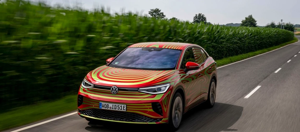 Volkswagen prezentuje elektrycznego SUVa coupe - ID.5 GTX