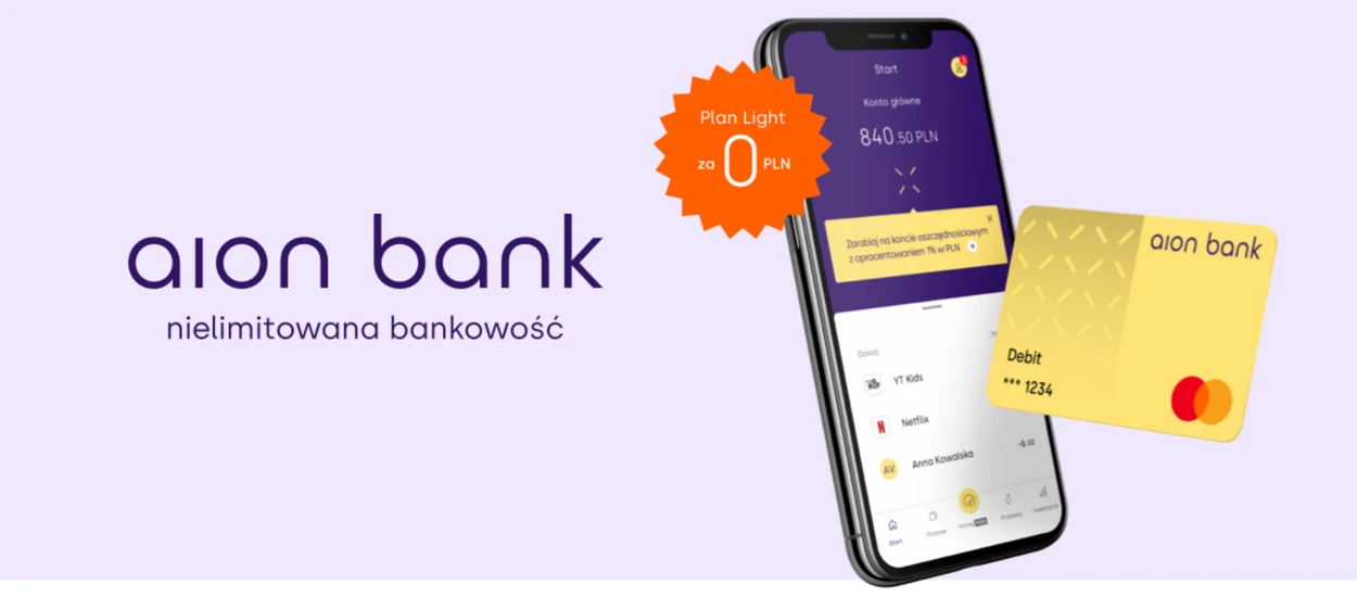 Aion Bank - pierwszy w pełni cyfrowy bank wystartował w Polsce