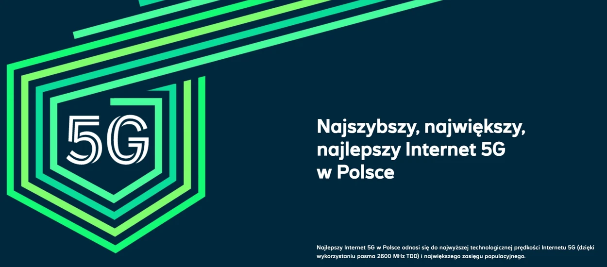 Pamiętacie "LTE bez limitu" w Plusie? Teraz będzie "5G bez limitu"