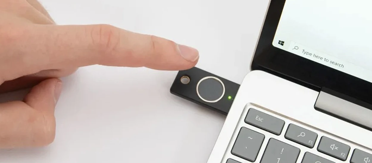 YubiKey Bio z czytnikiem linii papilarnych, PIN stanie się zbędny