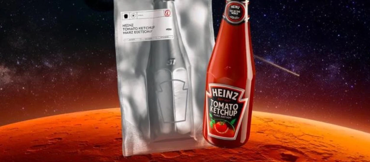 Zaprezentowano ketchup z „marsjańskich” pomidorów. Co będzie kolejną naukową przekąską?