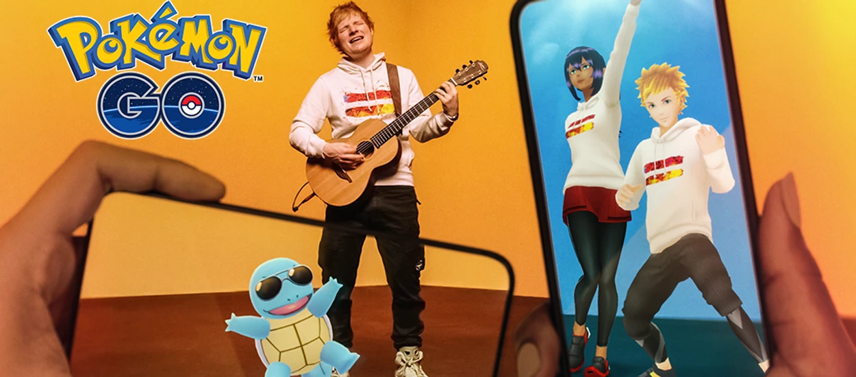 Ed Sheeran da "koncert" w Pokemon Go. Uczą się od Fortnite