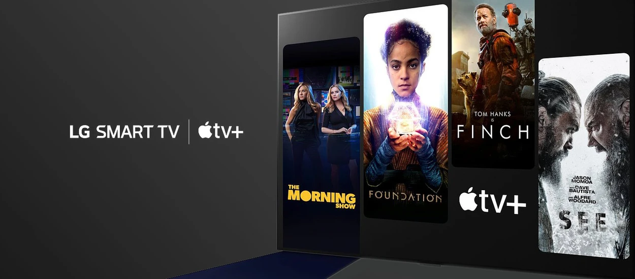 Apple TV+ za darmo na trzy miesiące dla posiadaczy telewizorów LG