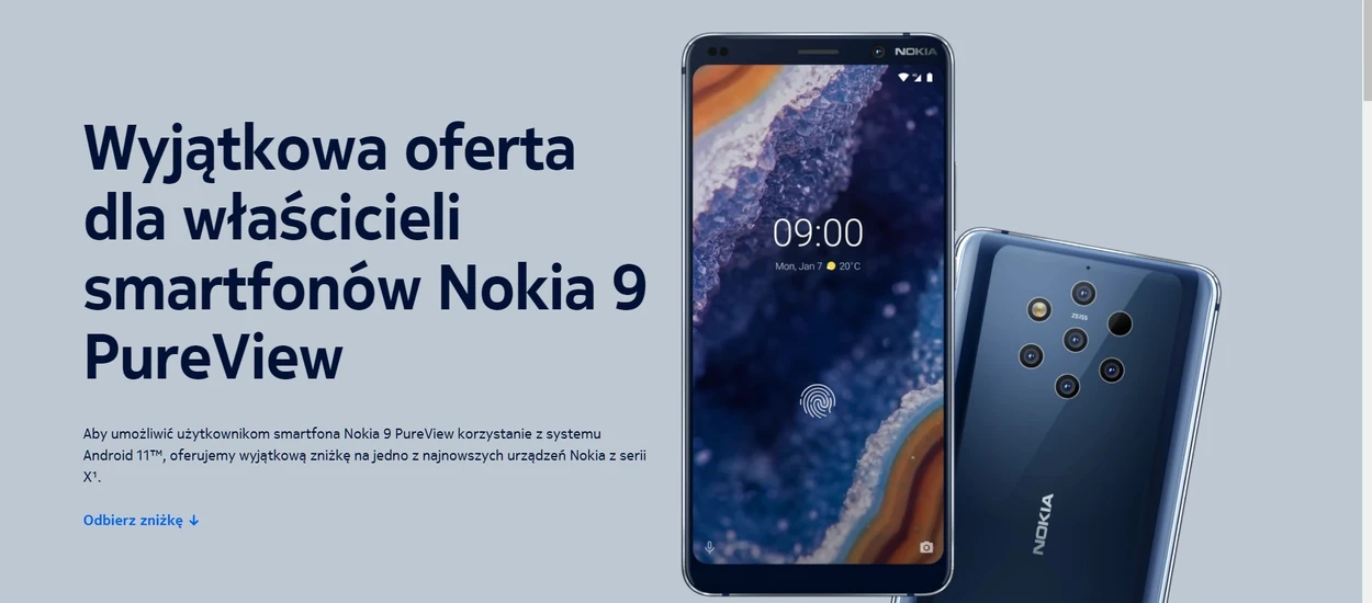 Nokia bez Androida 11. Zamiast tego zniżka na kiepskiego budżetowca. Serio?