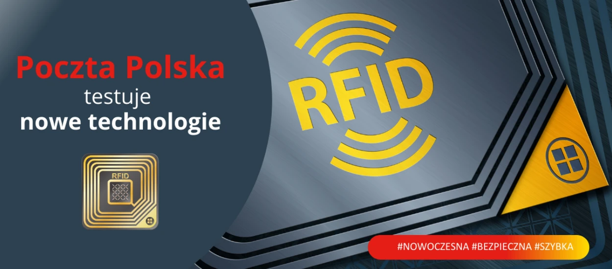 Poczta Polska szybciej dostarczy paczki i listy dzięki technologii RFID