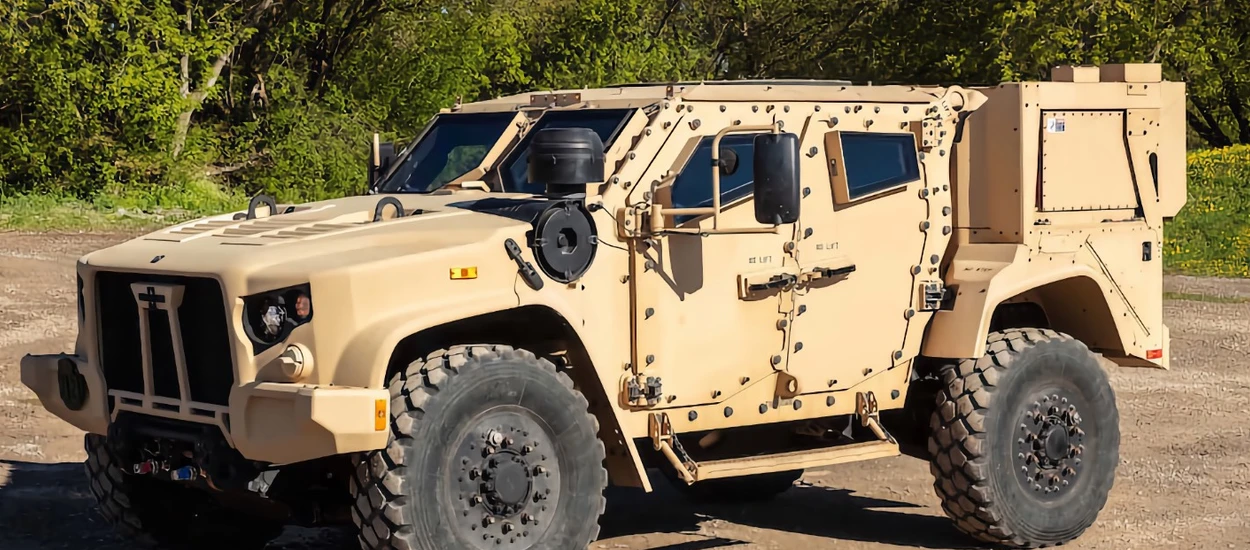 Oshkosh pokazał hybrydowy pojazd taktyczny JLTV. Nie z powodu ekologii