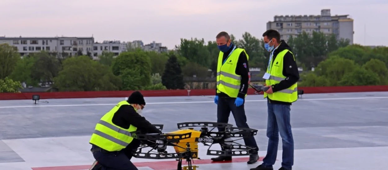 Jesteś ze stolicy? Będzie nad tobą latać stała linia dostaw dronami