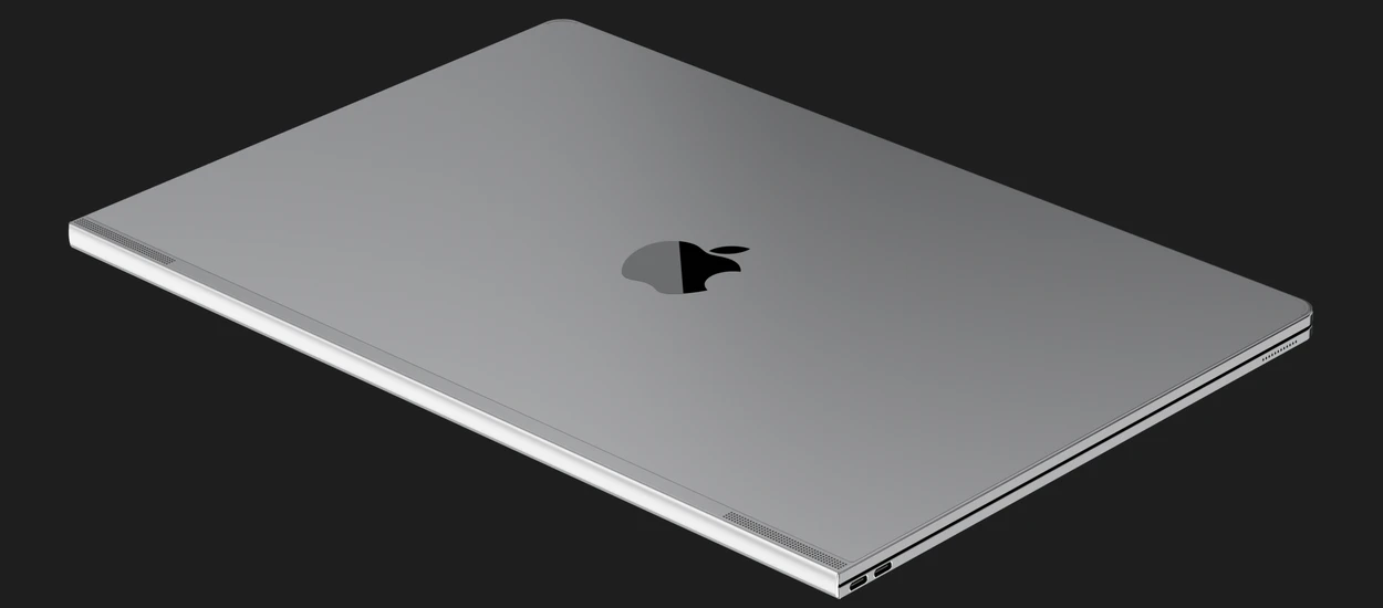 MacBook Folio - tak wyobraża sobie składanego 20" MacBooka fan marki