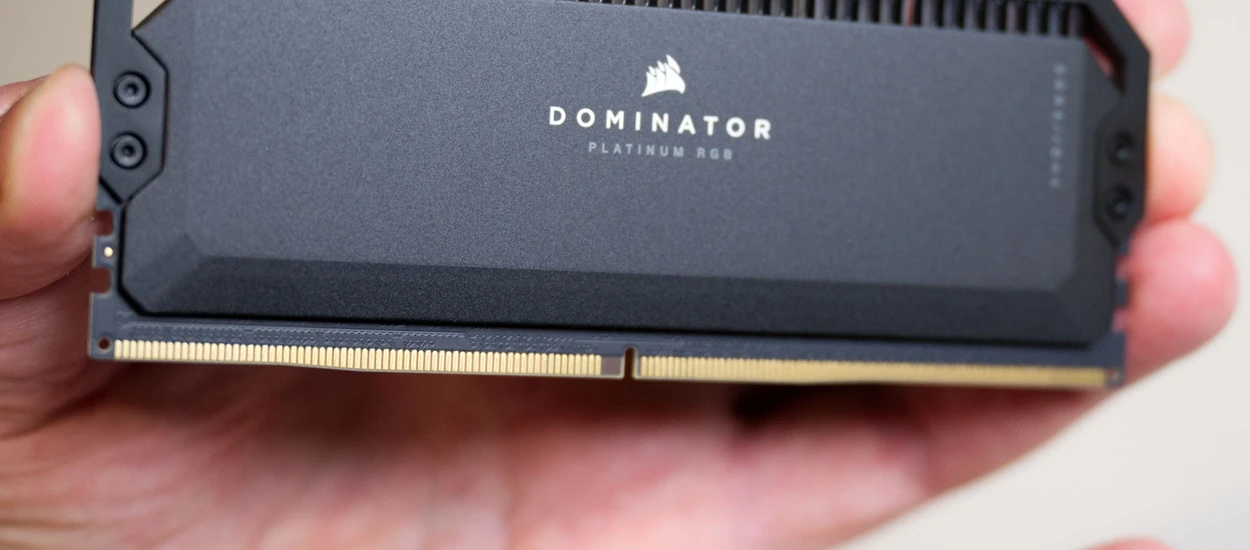 Recenzja Corsair Dominator Platinum RGB 5600 MHz. DDR5 warte grzechu