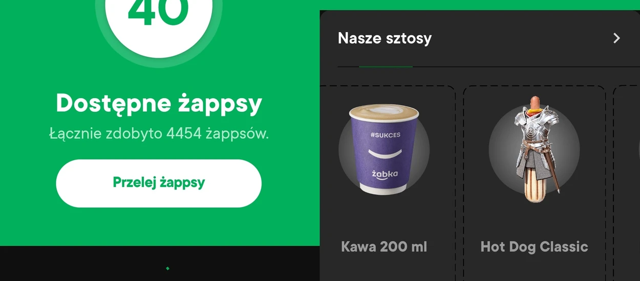 Wreszcie można przelać żappsy znajomemu, cyfrowa waluta na hot-doga