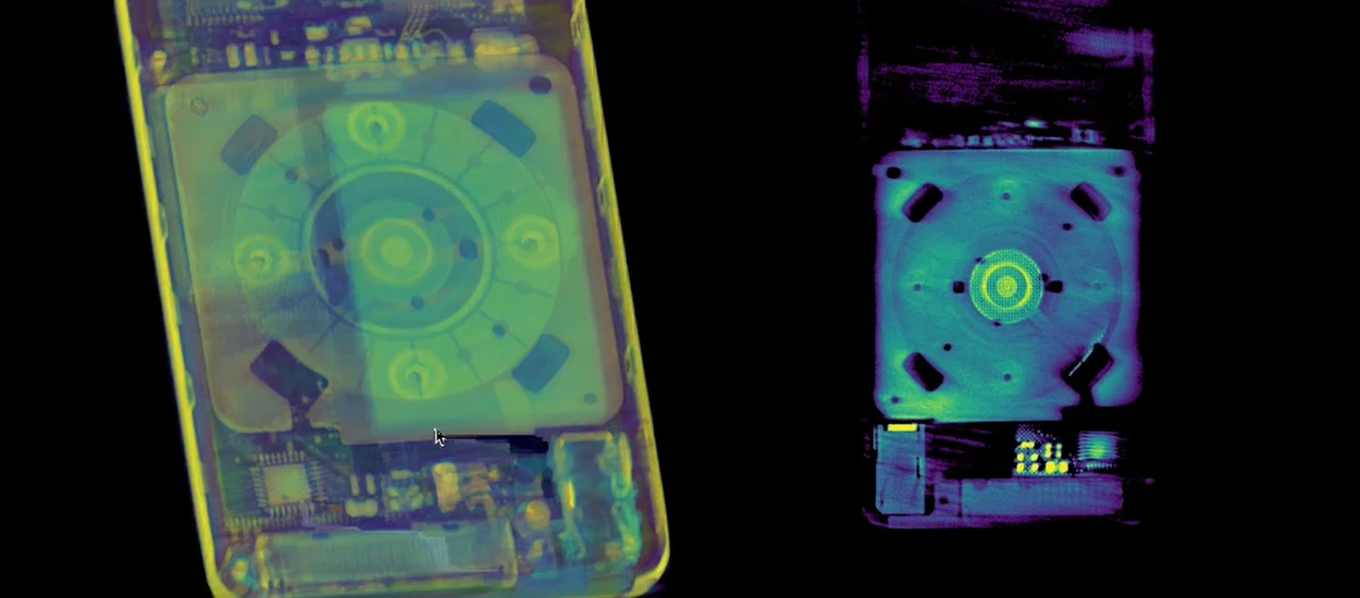 Tomografia komputerowa iPoda. Zobaczcie jak sprzęt wygląda od środka!