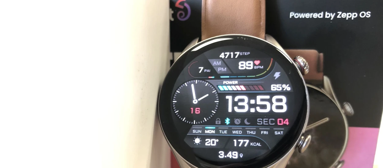 Zegarek, który uratował mi zdrowie. Oto Amazfit GTR3 Pro