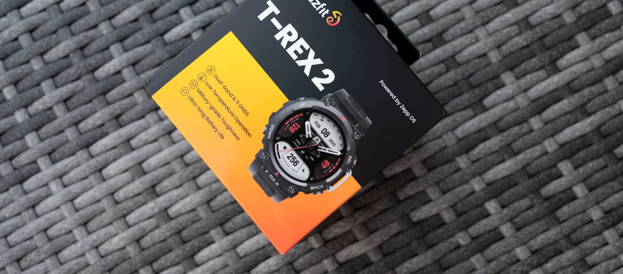 Recenzja Amazfit T-Rex 2. Smartwatch górski i terenowy