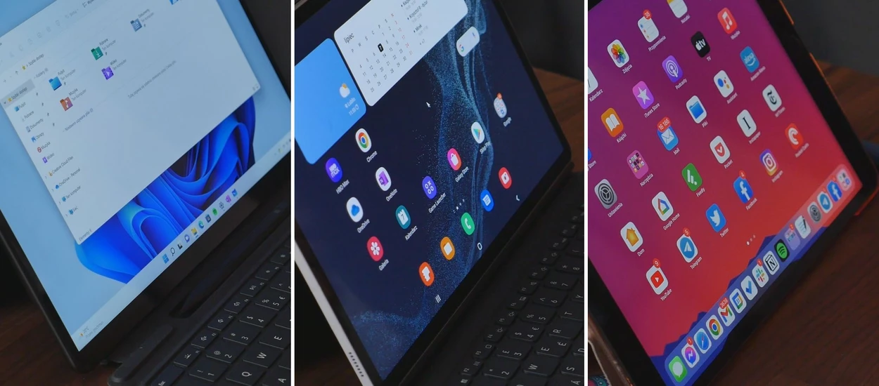 Praca na tablecie? Porównanie Windows 11 vs. Android vs. iPadOS