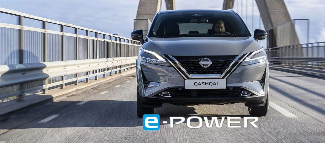 Nissan Qashqai e-Power – hybryda szeregowa napędzana przez silnik elektryczny