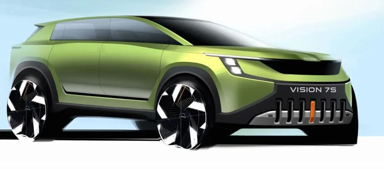 Skoda odkrywa karty, Vision 7S zapowiada się innowacyjnie