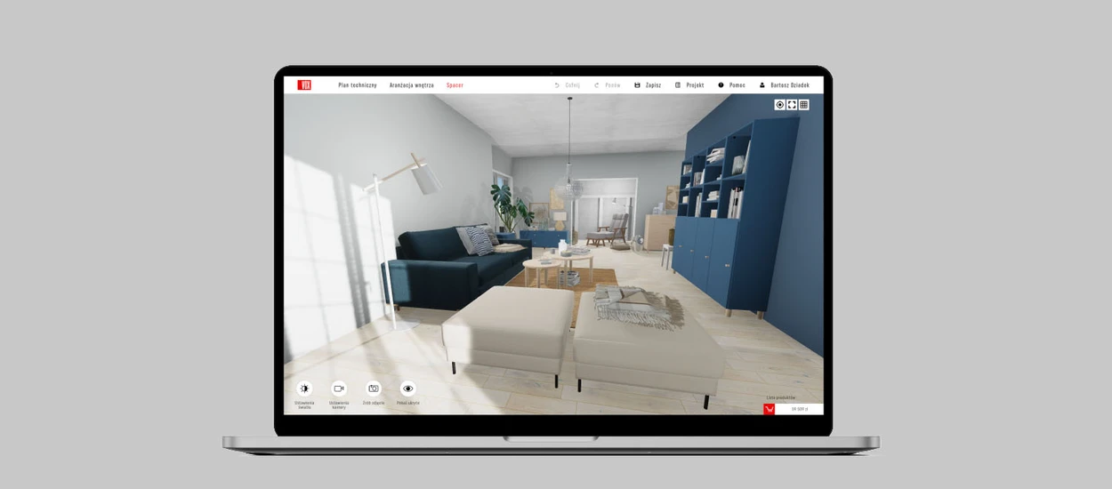 VOXBOX: kompleksowy program do projektowania wnętrz dostępny bezpłatnie w przeglądarce