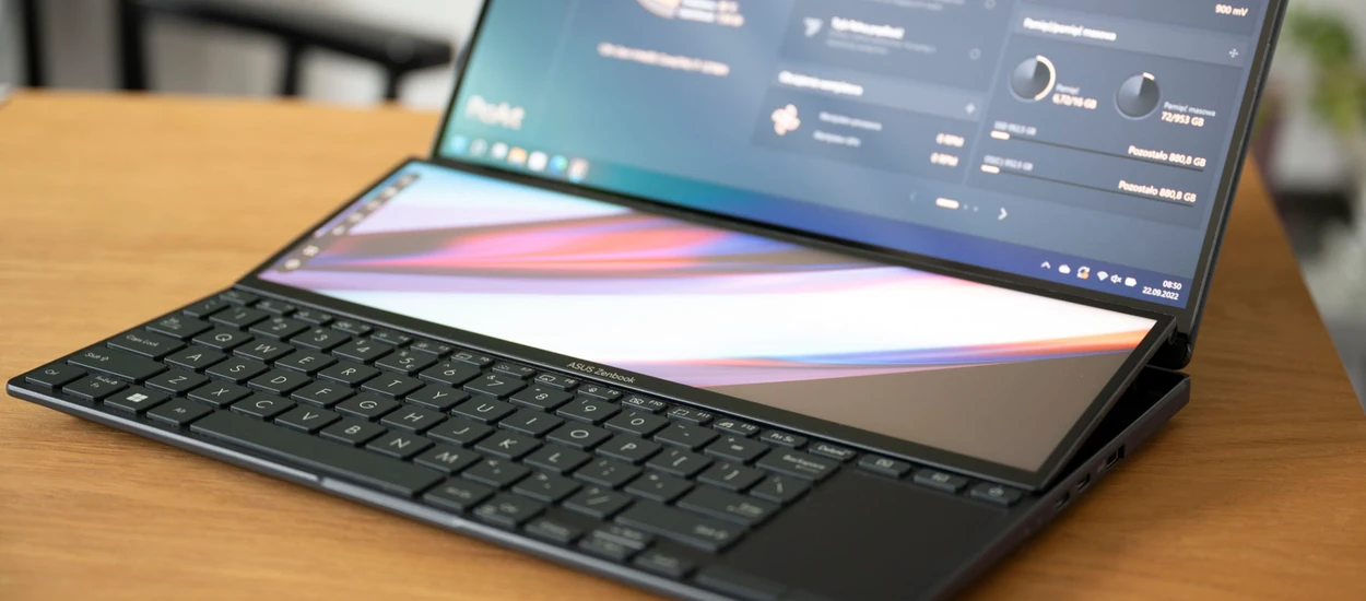 Zenbook Pro 14 Duo - recenzja. Zaskakująco mocna 14-tka z nieziemskim ekranem