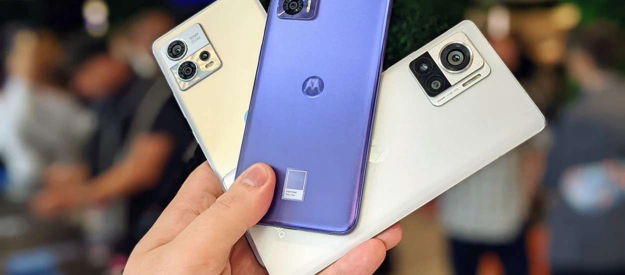 Motorola w natarciu – oto Moto Edge 30 Ultra, Edge 30 Neo i Edge 30 Fusion