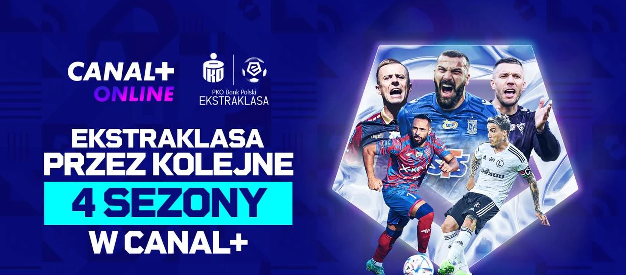 Ekstraklasa w Canal+ na kolejne 4 lata. Kwota kontraktu zwala z nóg