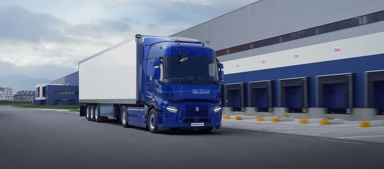 Renault Trucks jak Tesla, przyjmuje już zamówienia na elektryczne ciągniki