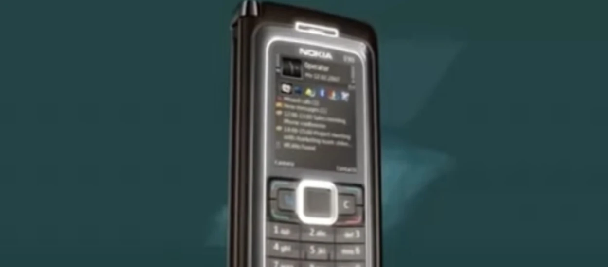 Nokia E90 - składany smartfon według przepisu sprzed 15 lat