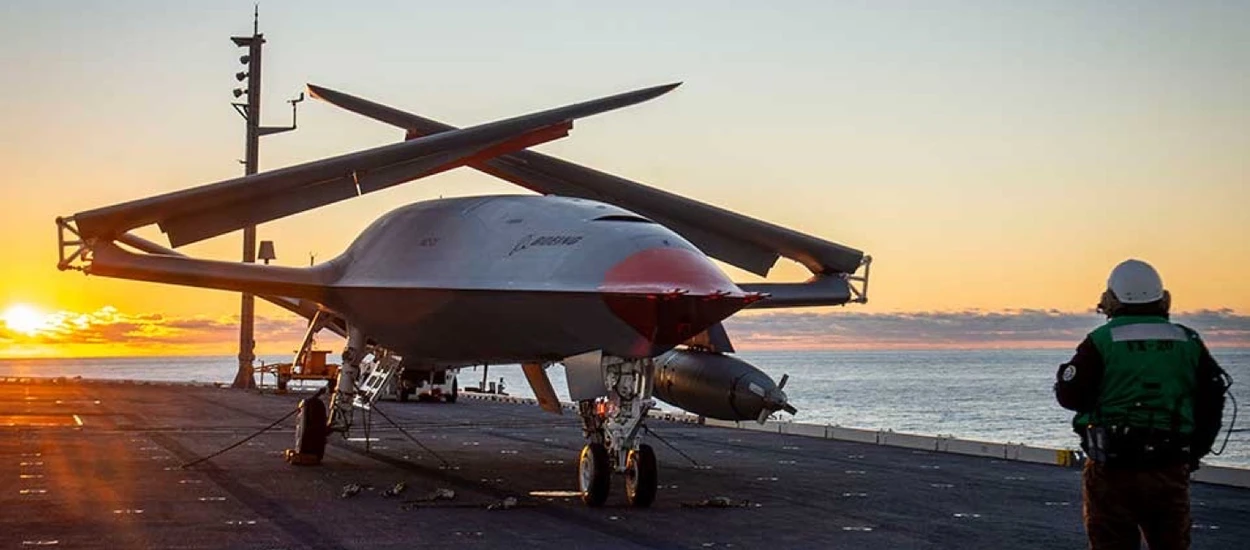 Drony-tankowce Boeing MQ-25 Stingray już w seryjnej produkcji