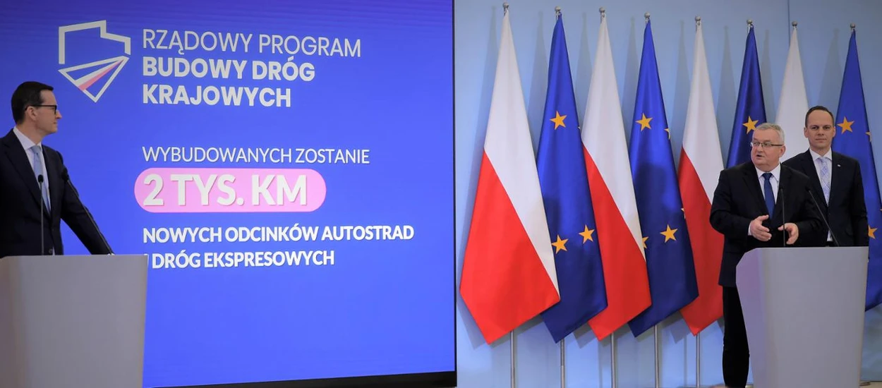 Rząd planuje 2500 km nowych dróg szybkiego ruchu do 2030 roku