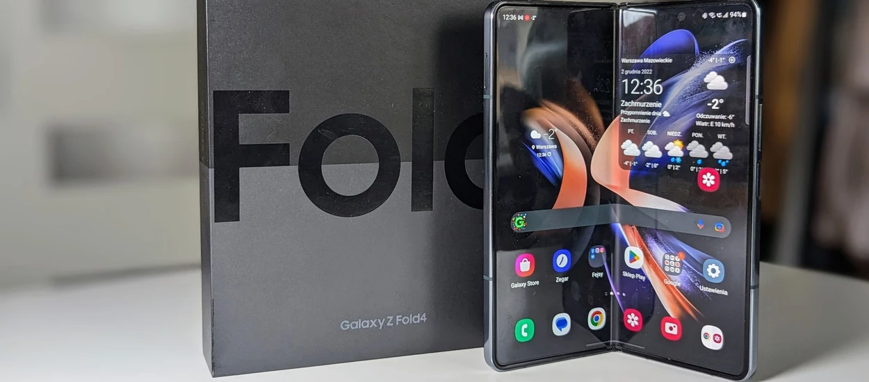 Galaxy Z Fold4. Twój cały, bezpieczny biznes w kieszeni